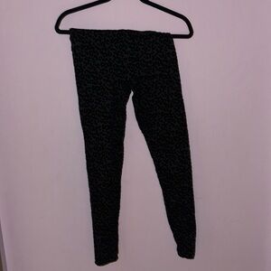 Never been worn black leopard leggings from Echt